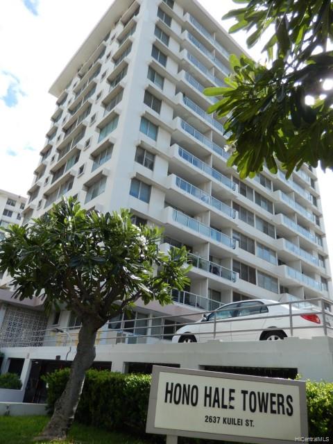 Hono Hale Towers #A114, 2637 Kuilei St, Honolulu | Moiliili Condo Sold