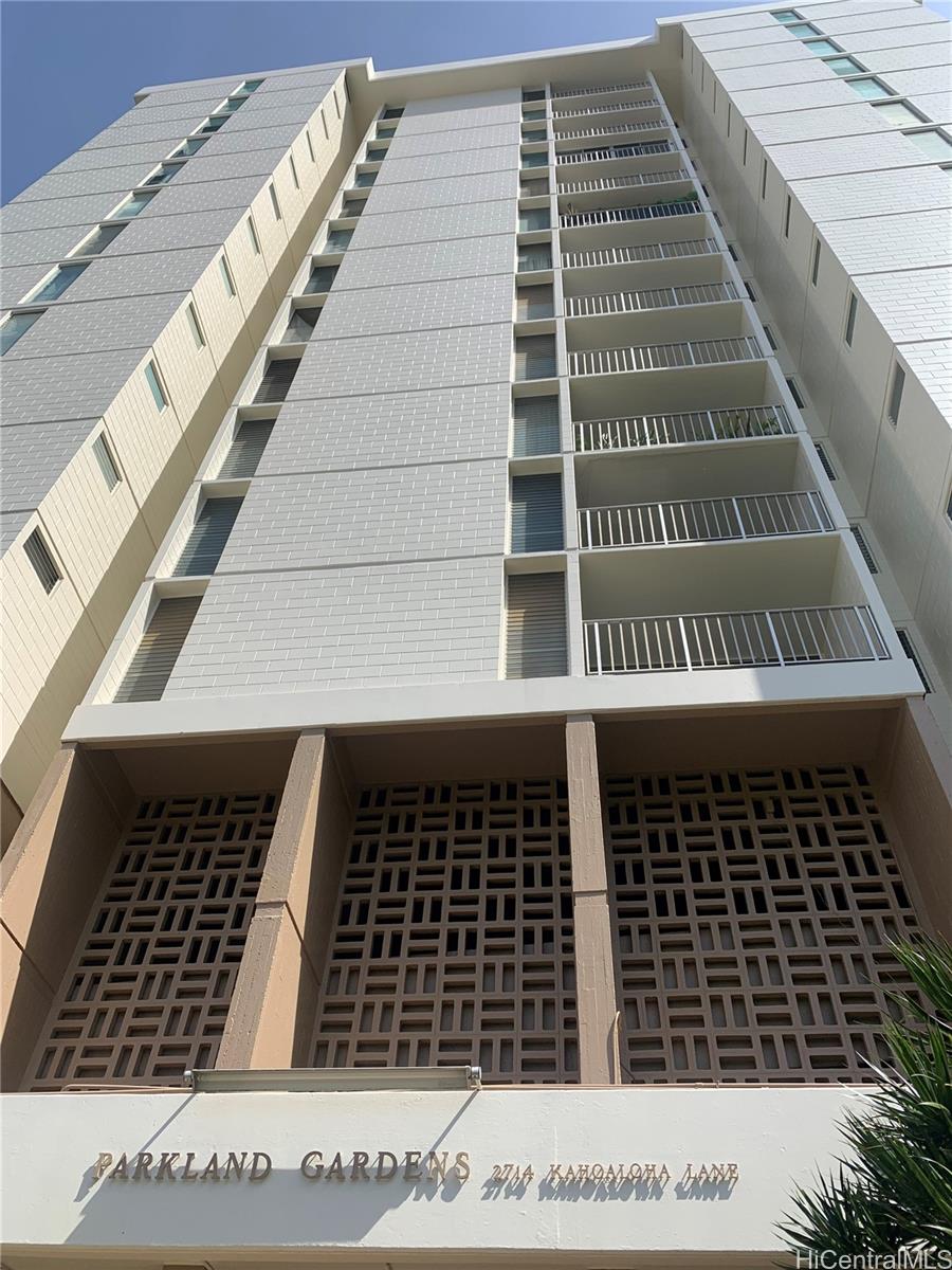 2714 Kahoaloha Lane 406 Honolulu Hawaii Rental Parkland Gardens