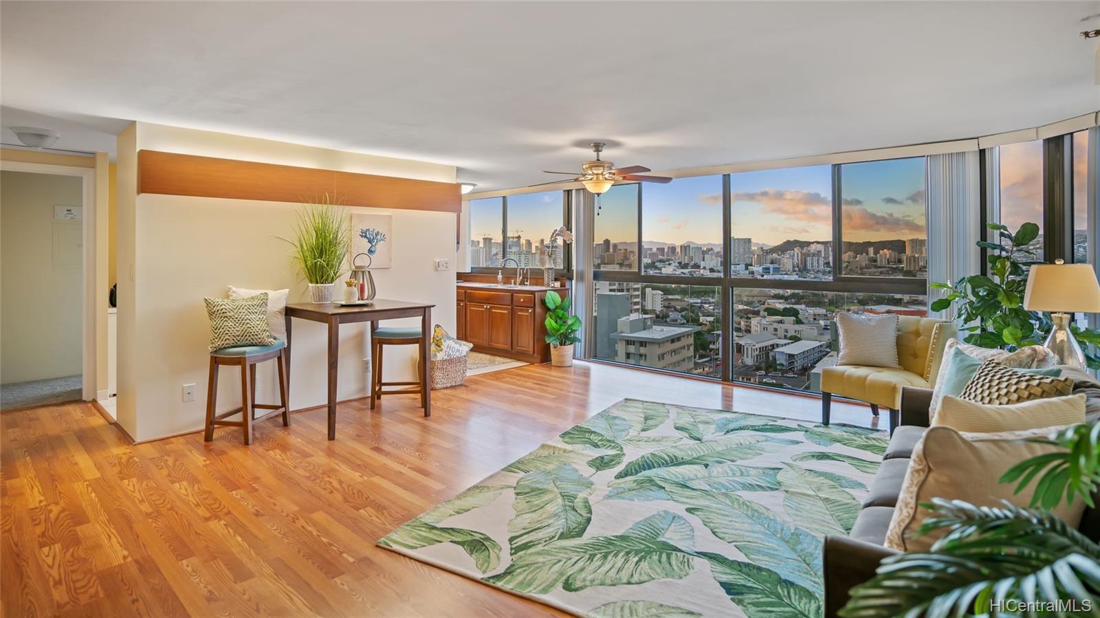 Kings Gate 2107, 2724 Kahoaloha Lane, Honolulu Moiliili condo Sold