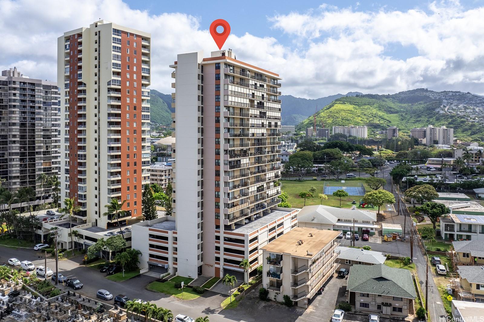 Rainbow Place condo # 1405, Honolulu, Hawaii - photo 21 of 22