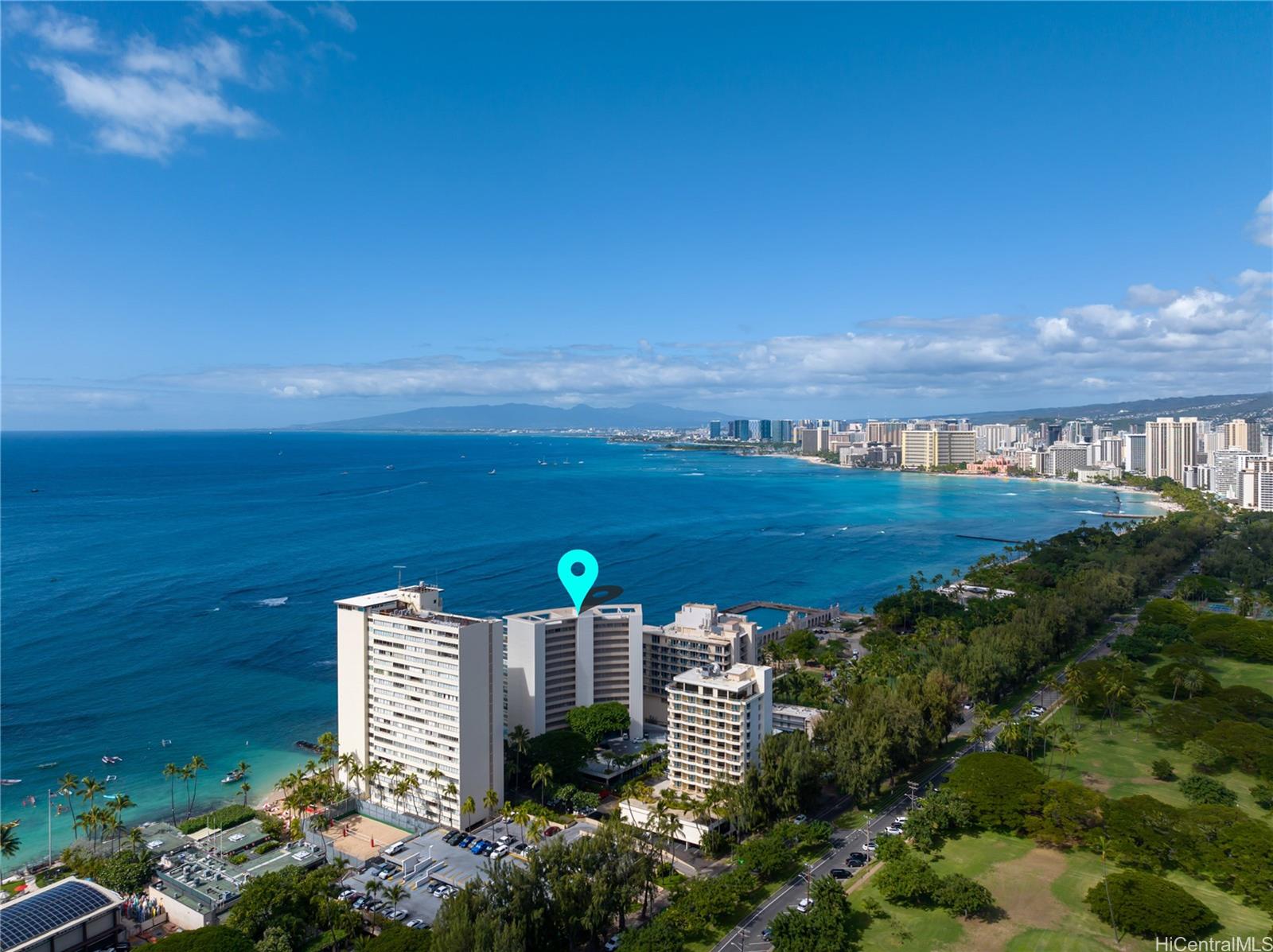 Sans Souci Inc condo # 1105, Honolulu, Hawaii - photo 3 of 16