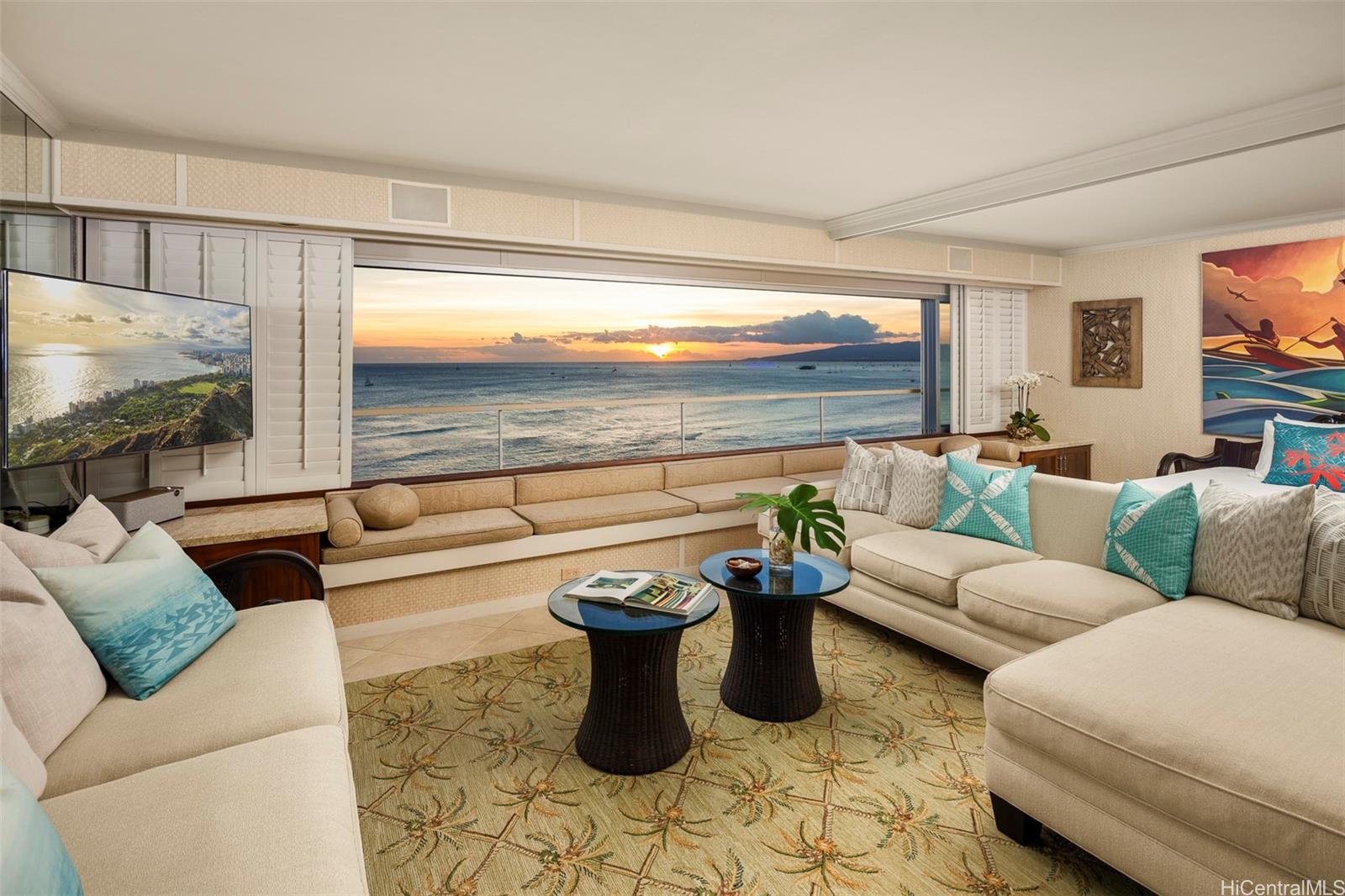 Colony Surf Ltd condo # 1404 & #1405, Honolulu, Hawaii - photo 2 of 16