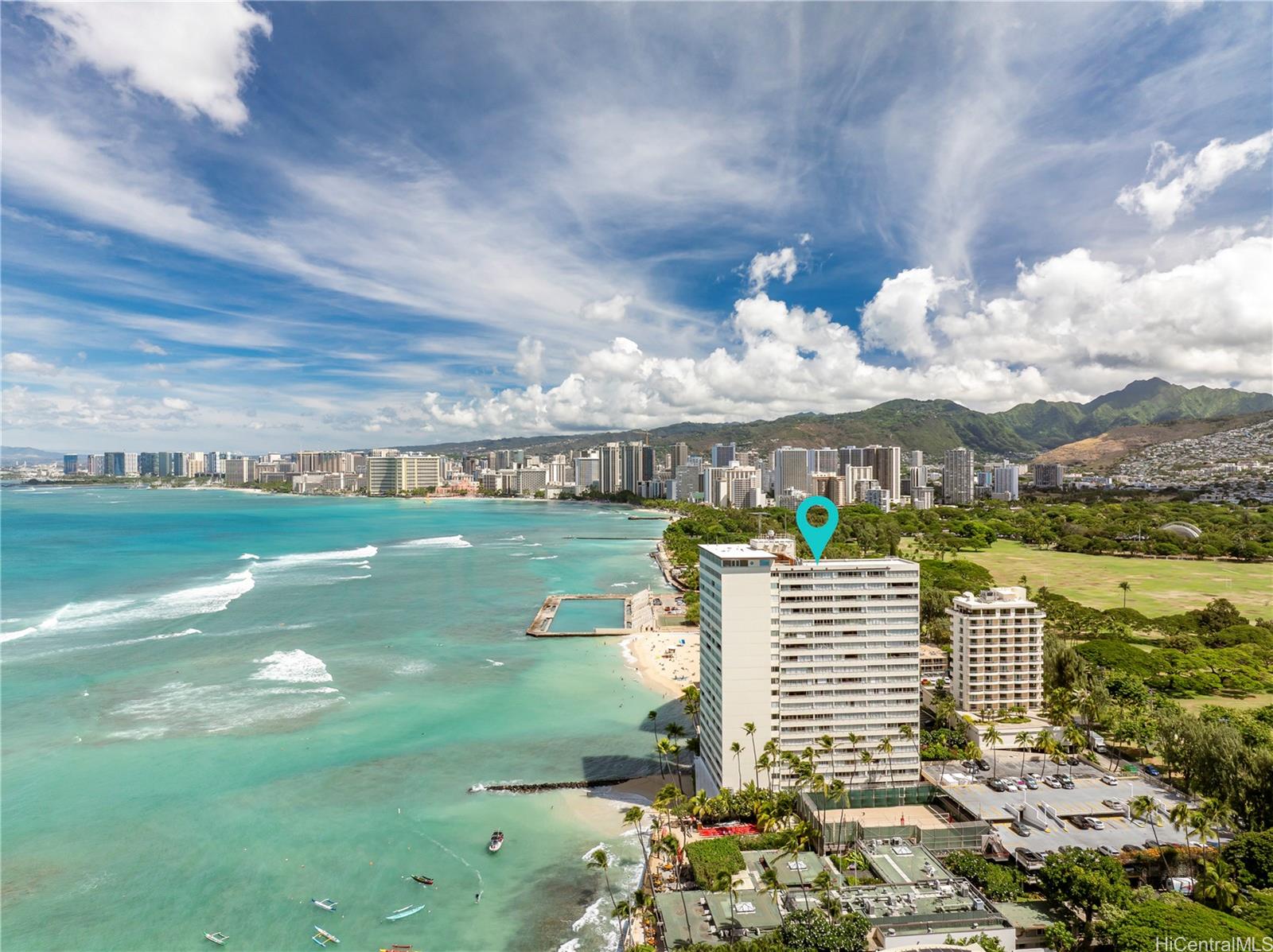 Colony Surf Ltd condo # 1404 & #1405, Honolulu, Hawaii - photo 16 of 16