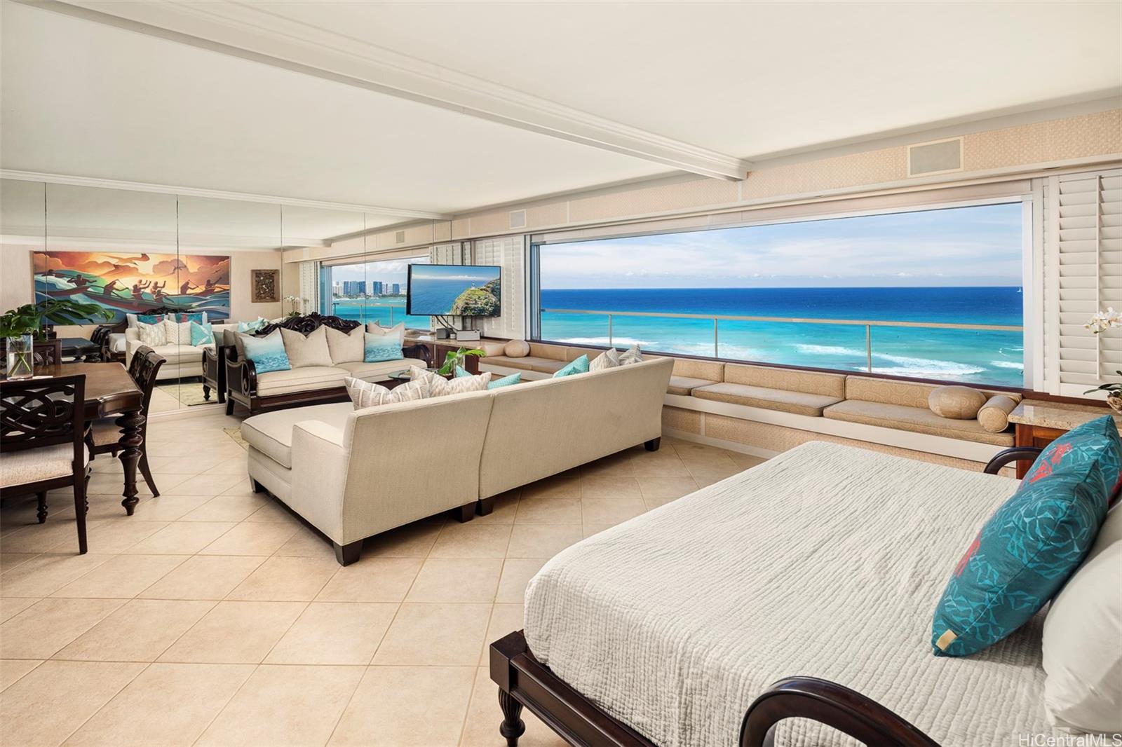 Colony Surf Ltd condo # 1404 & #1405, Honolulu, Hawaii - photo 3 of 16