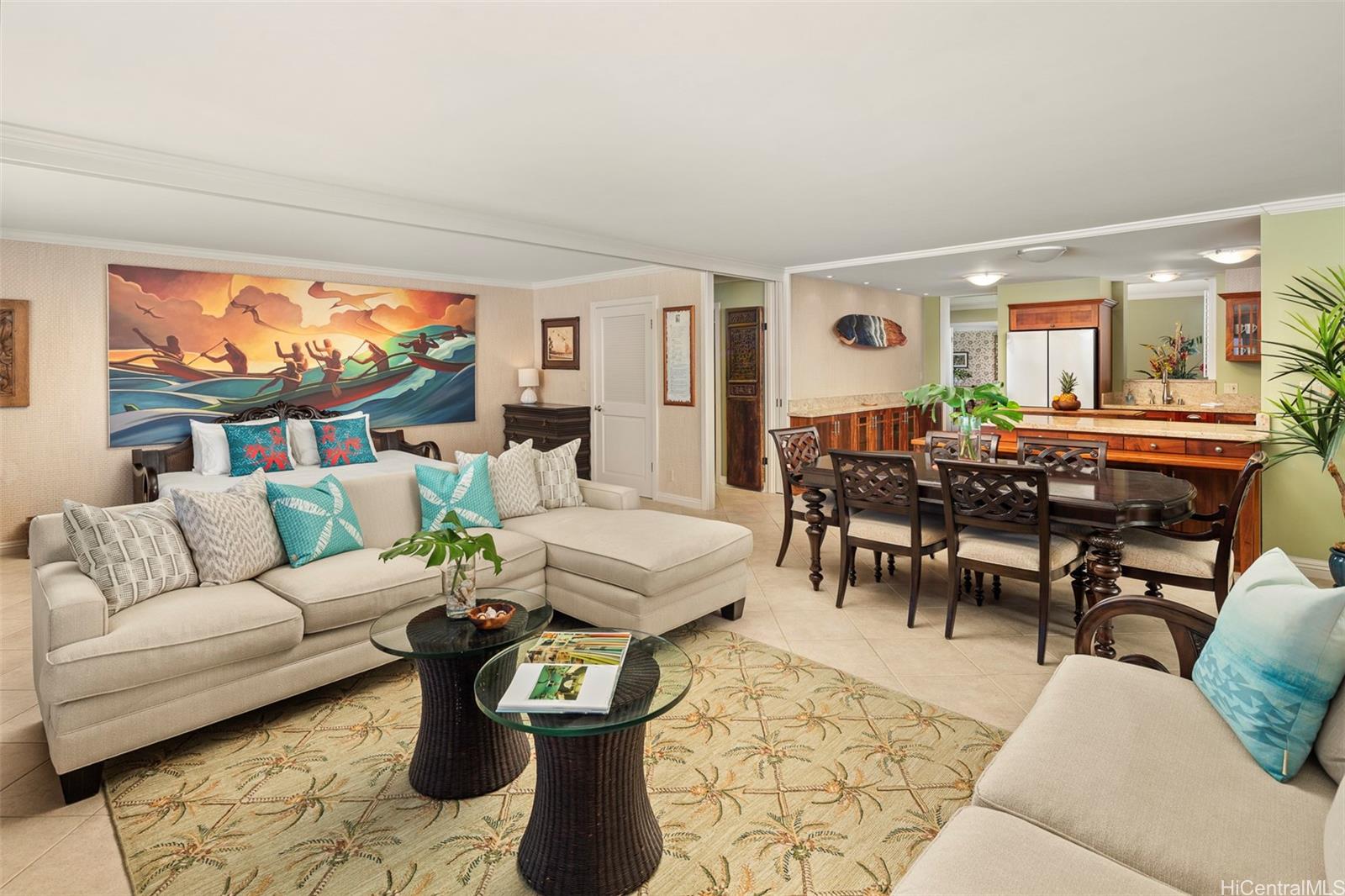 Colony Surf Ltd condo # 1404 & #1405, Honolulu, Hawaii - photo 4 of 16