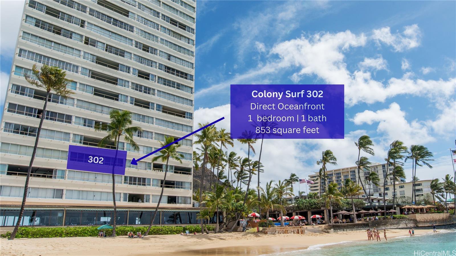 Colony Surf Ltd condo # 302, Honolulu, Hawaii - photo 4 of 25