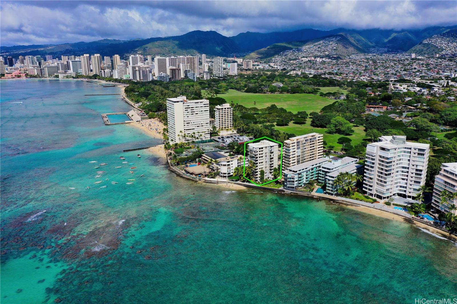 Tropic Seas Inc condo # 106, Honolulu, Hawaii - photo 2 of 24