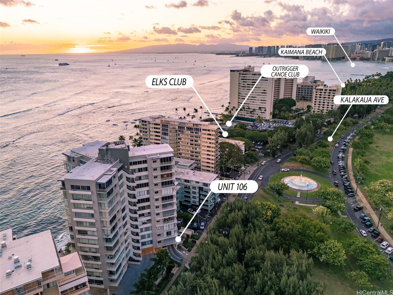 Diamond Head Apts Ltd condo # 106, Honolulu, Hawaii - photo 2 of 25