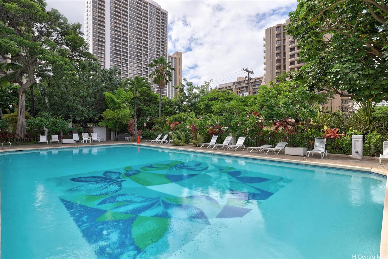 Liliuokalani Gardens condo # I-1801, Honolulu, Hawaii - photo 14 of 25