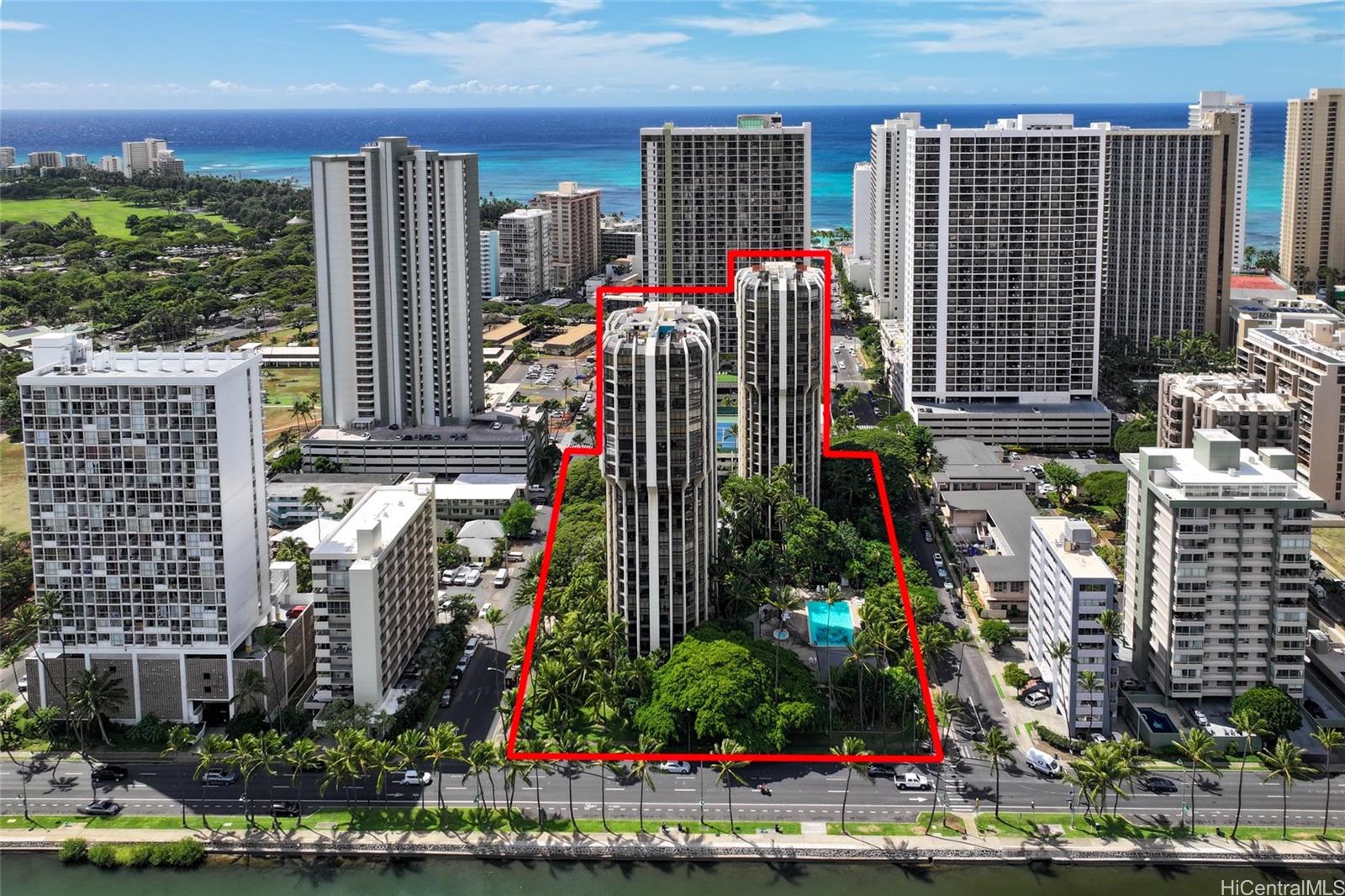 Liliuokalani Gardens condo # I-1801, Honolulu, Hawaii - photo 23 of 25