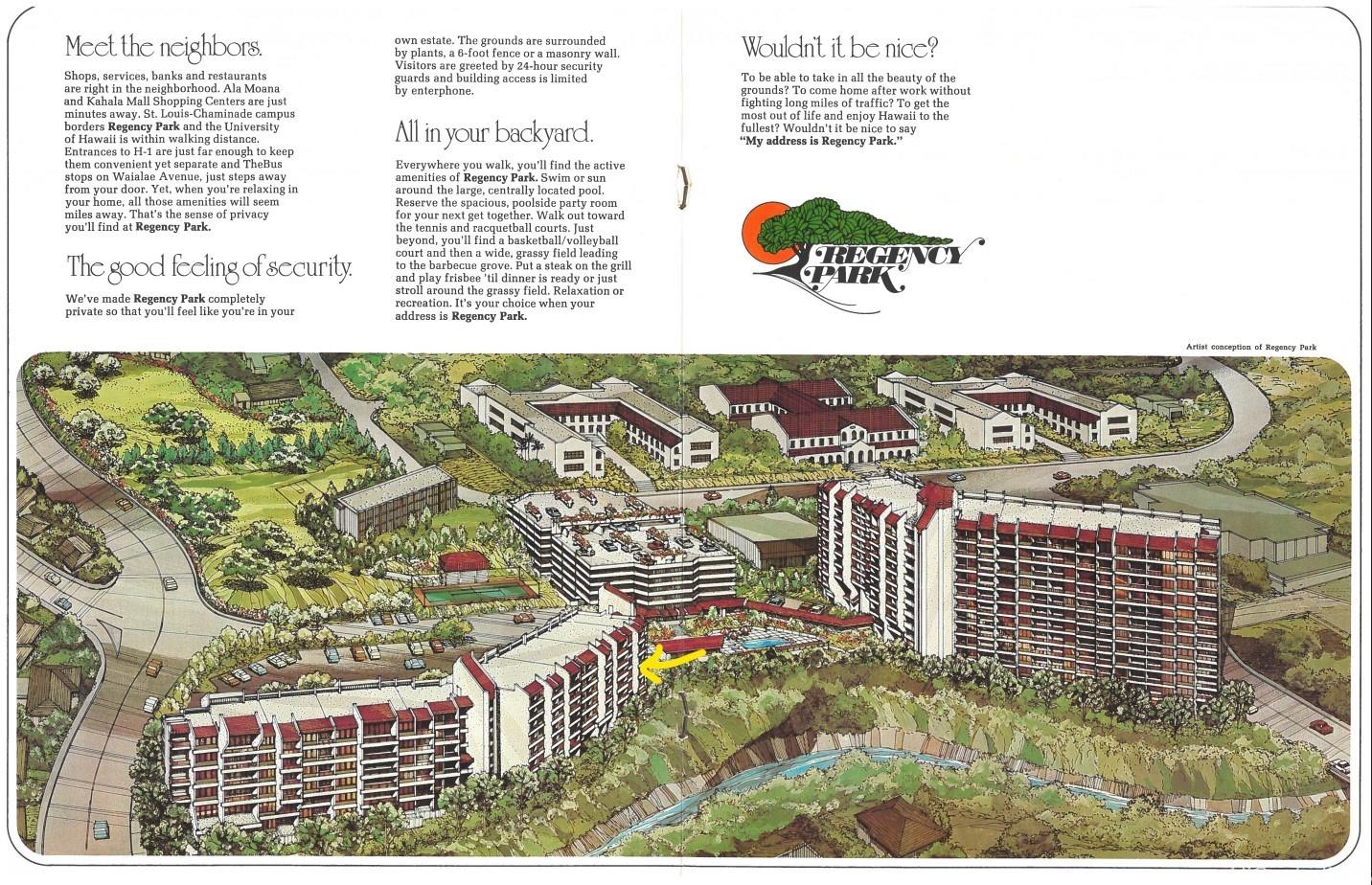 Regency Park condo # 320, Honolulu, Hawaii - photo 2 of 25