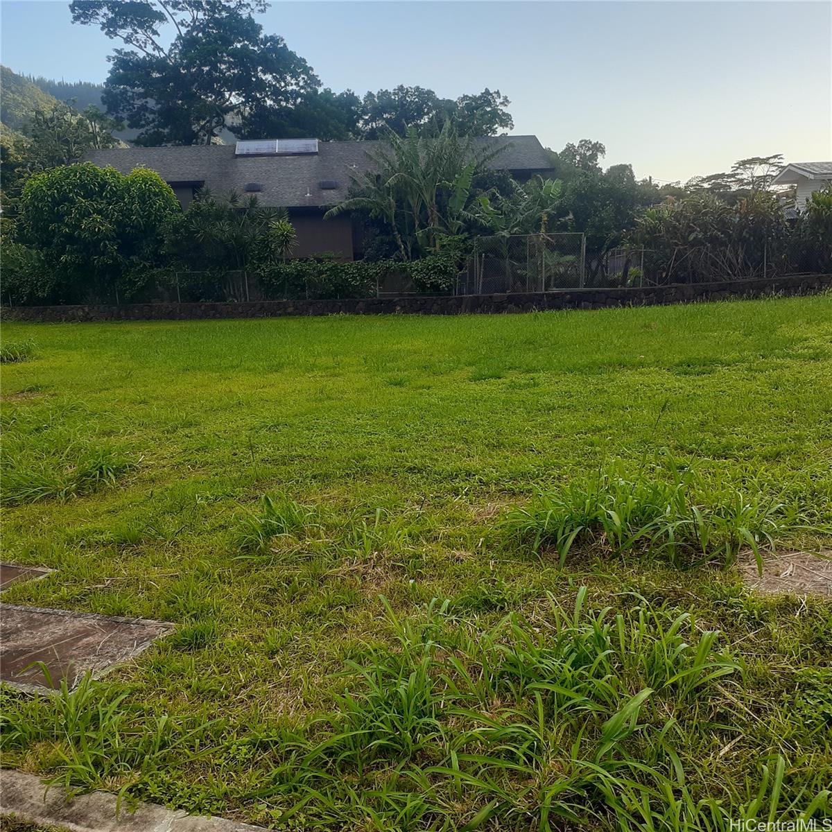 3599 Nipo Street Honolulu Manoaupper Land For sale