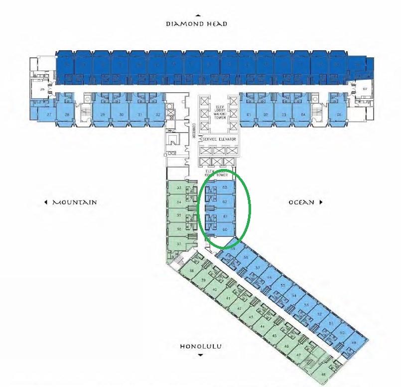 Ala Moana Hotel Condo condo # 1360, Honolulu, Hawaii - photo 3 of 18