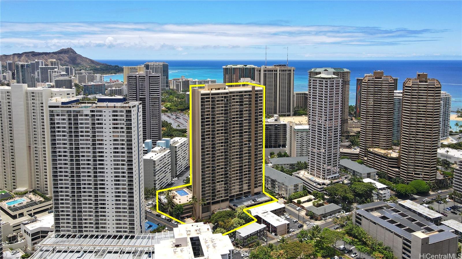 Chateau Waikiki condo # 1810, Honolulu, Hawaii - photo 22 of 23