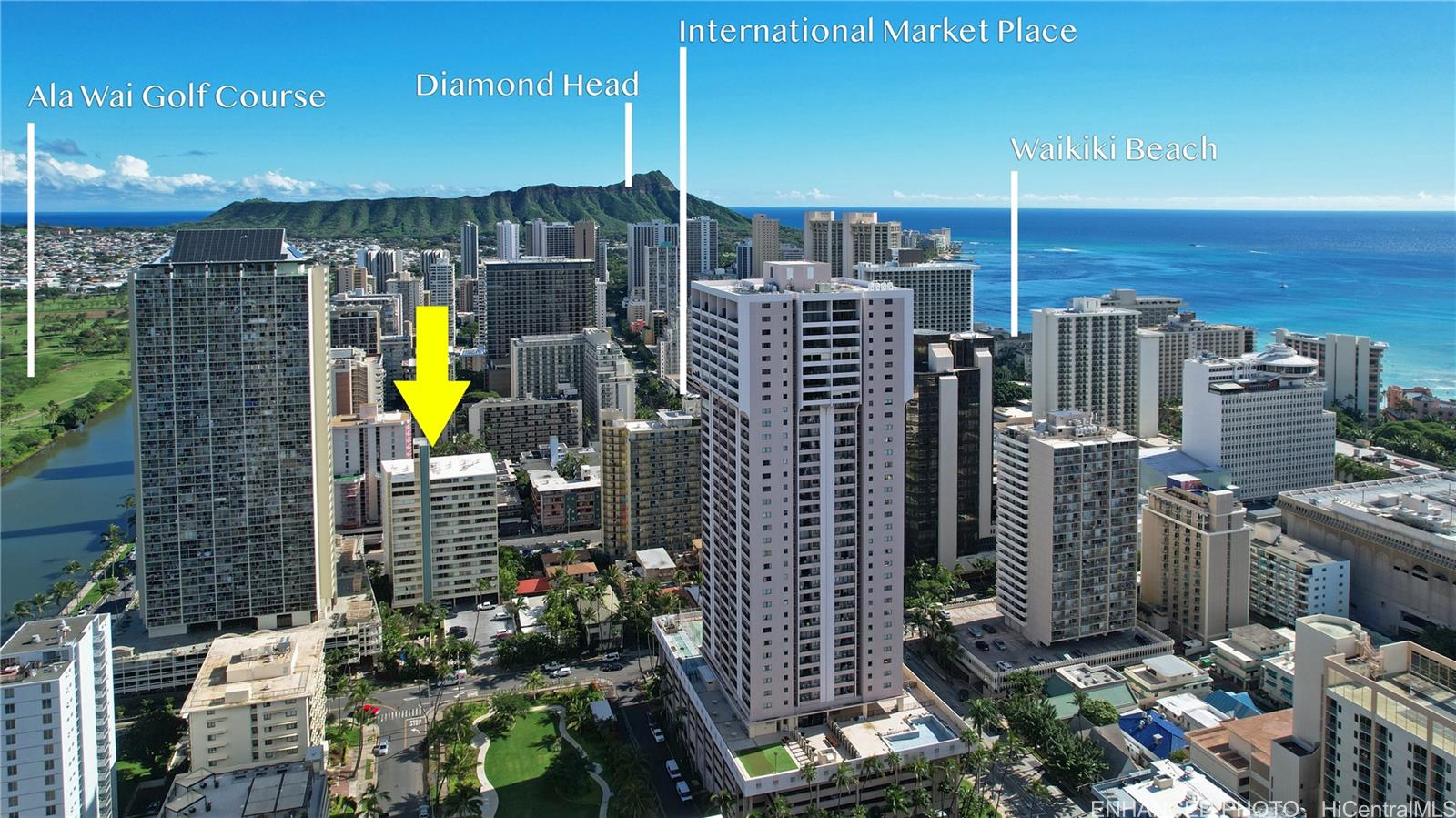 Seaside Towers condo # 1401, Honolulu, Hawaii - photo 1 of 19