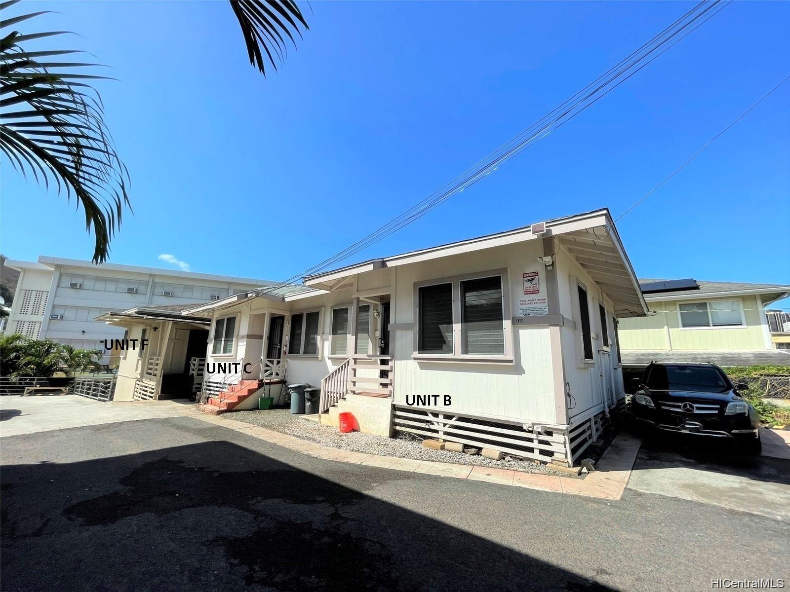 43F Kauila Street Nuuanulower, Honolulu Hi Multi Family home