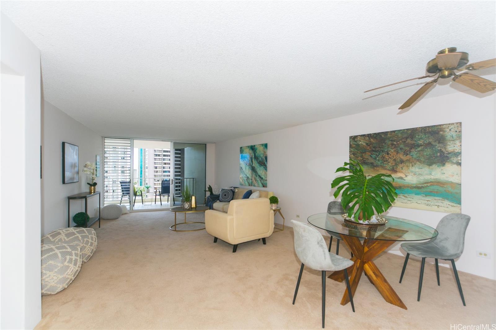 Waipuna 1709, 469 Ena Road, Honolulu Waikiki condo