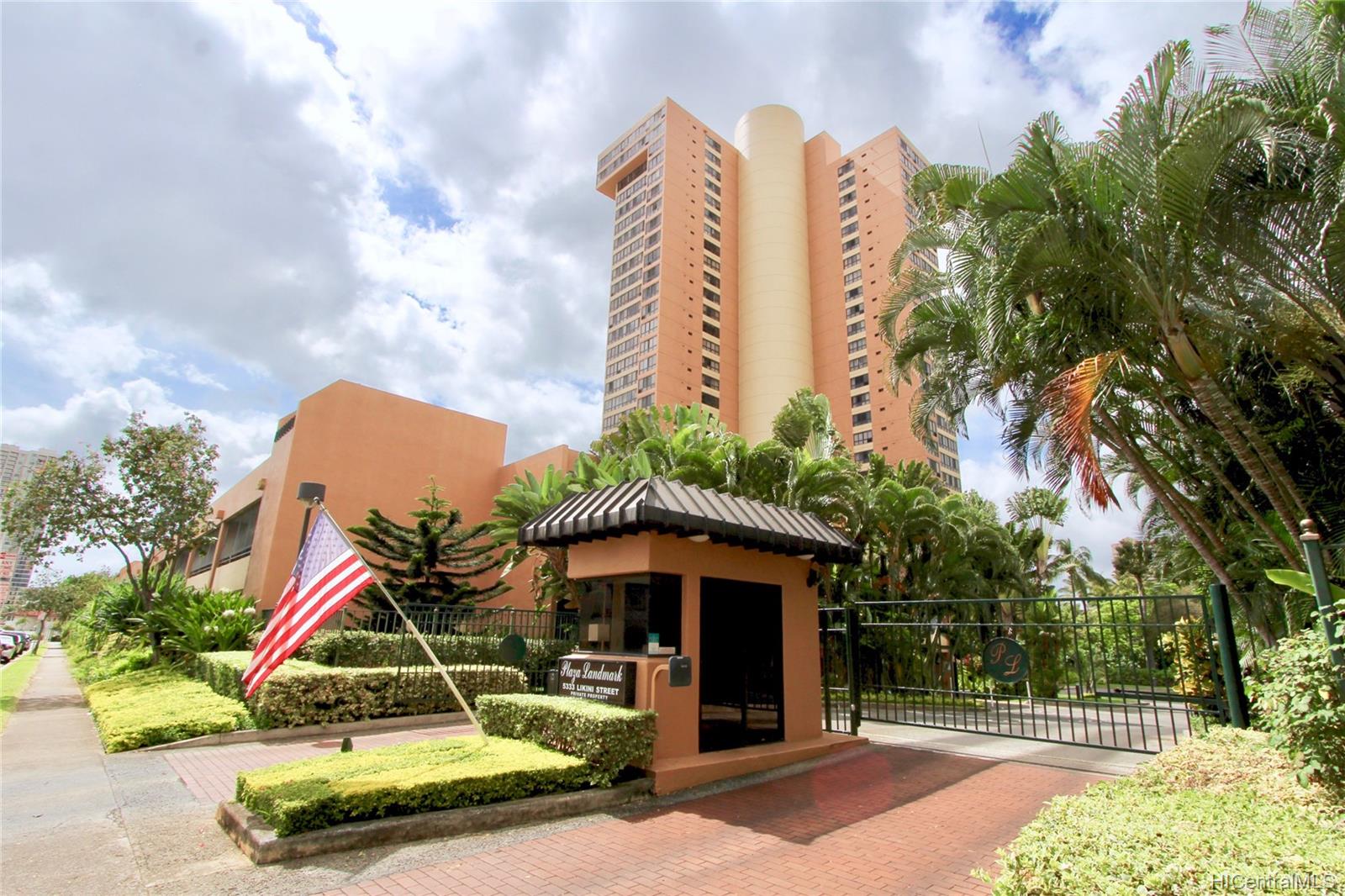Plaza Landmark 2311, 5333 Likini Street, Honolulu Salt Lake condo Sold