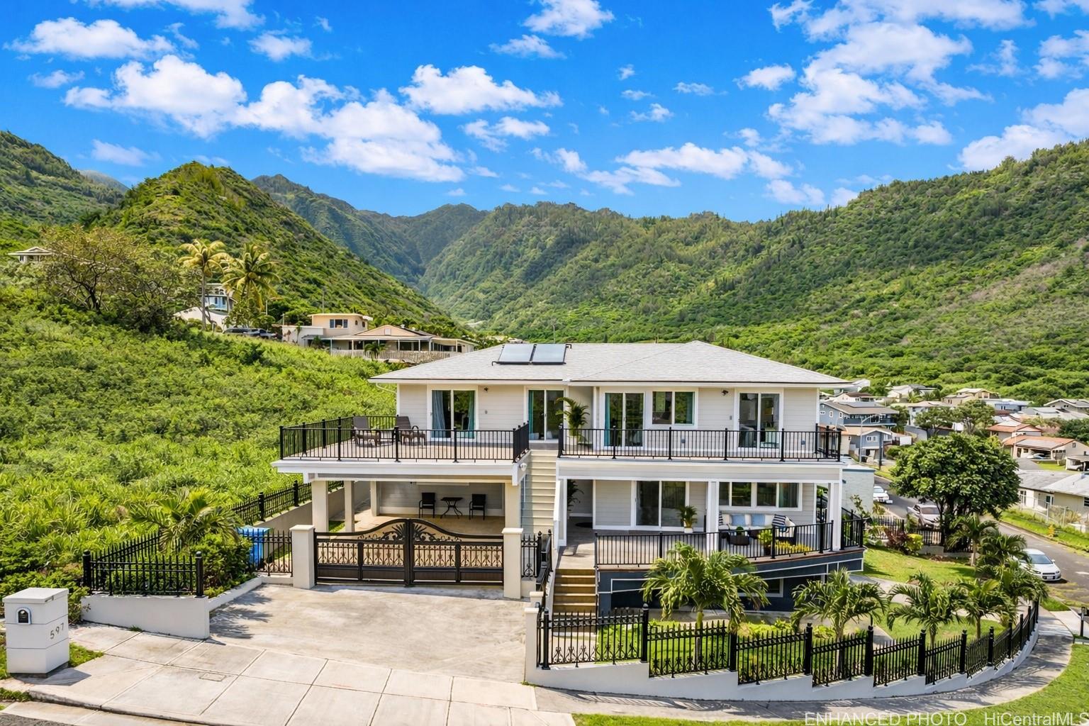 597 and 597 A  Papahehi Place Kuliouou, Diamond Head home - photo 2 of 25