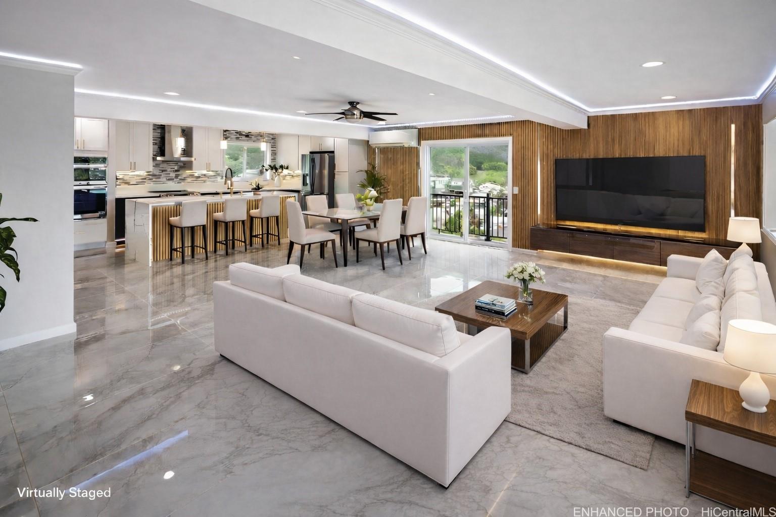 597 and 597 A  Papahehi Place Kuliouou, Diamond Head home - photo 6 of 25