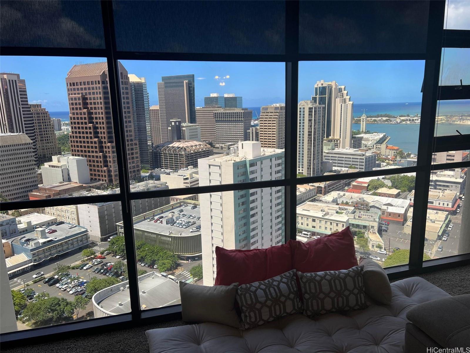 Honolulu Tower 3108, 60 Beretania Street, Honolulu Chinatown condo