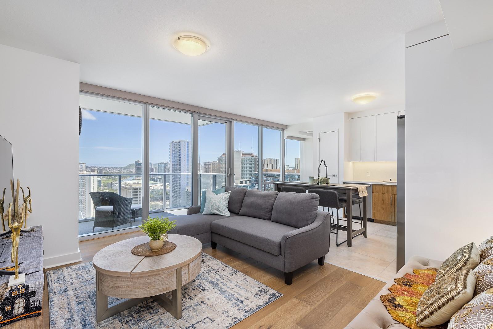 Azure Ala Moana 2803, 629 Keeaumoku St, Honolulu Holiday Mart condo