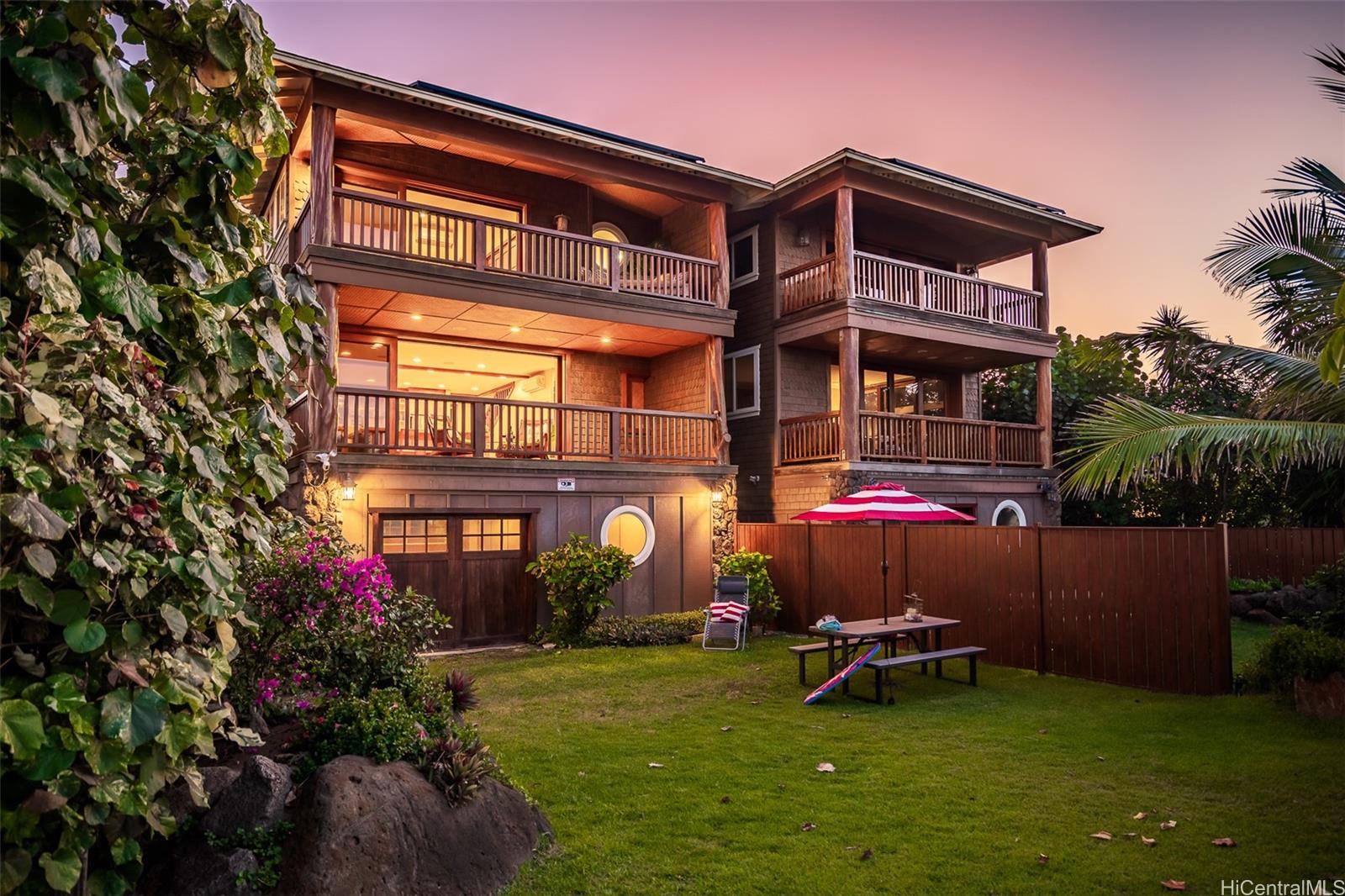 674A Kahaone Place 2, Waialua, Hi 96791 Beachfront living! Waialua