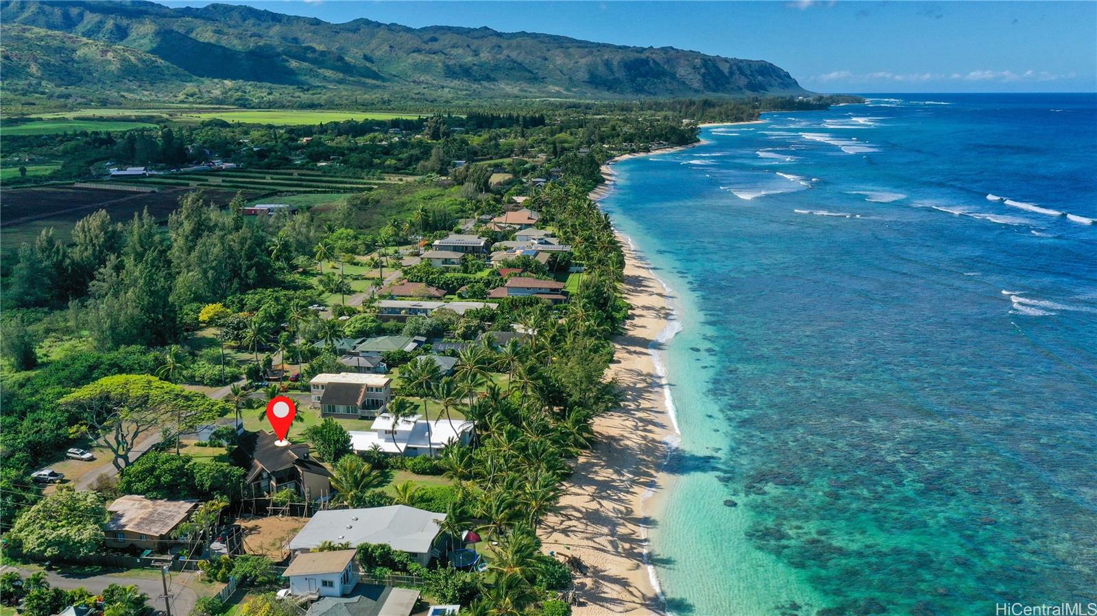 68-289 Crozier Drive , Waialua, Hi 96791 | Beachfront living! Mokuleia