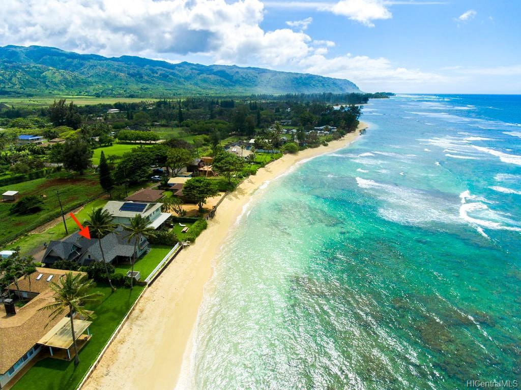 68511 Crozier Drive , Waialua house for sale Mokuleia Beachfront