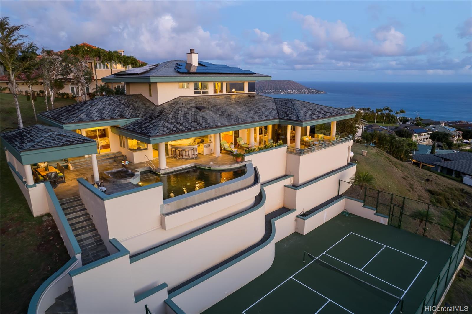 699 Kahiau Loop , Honolulu house for sale Hawaii Loa Ridge Diamond Head