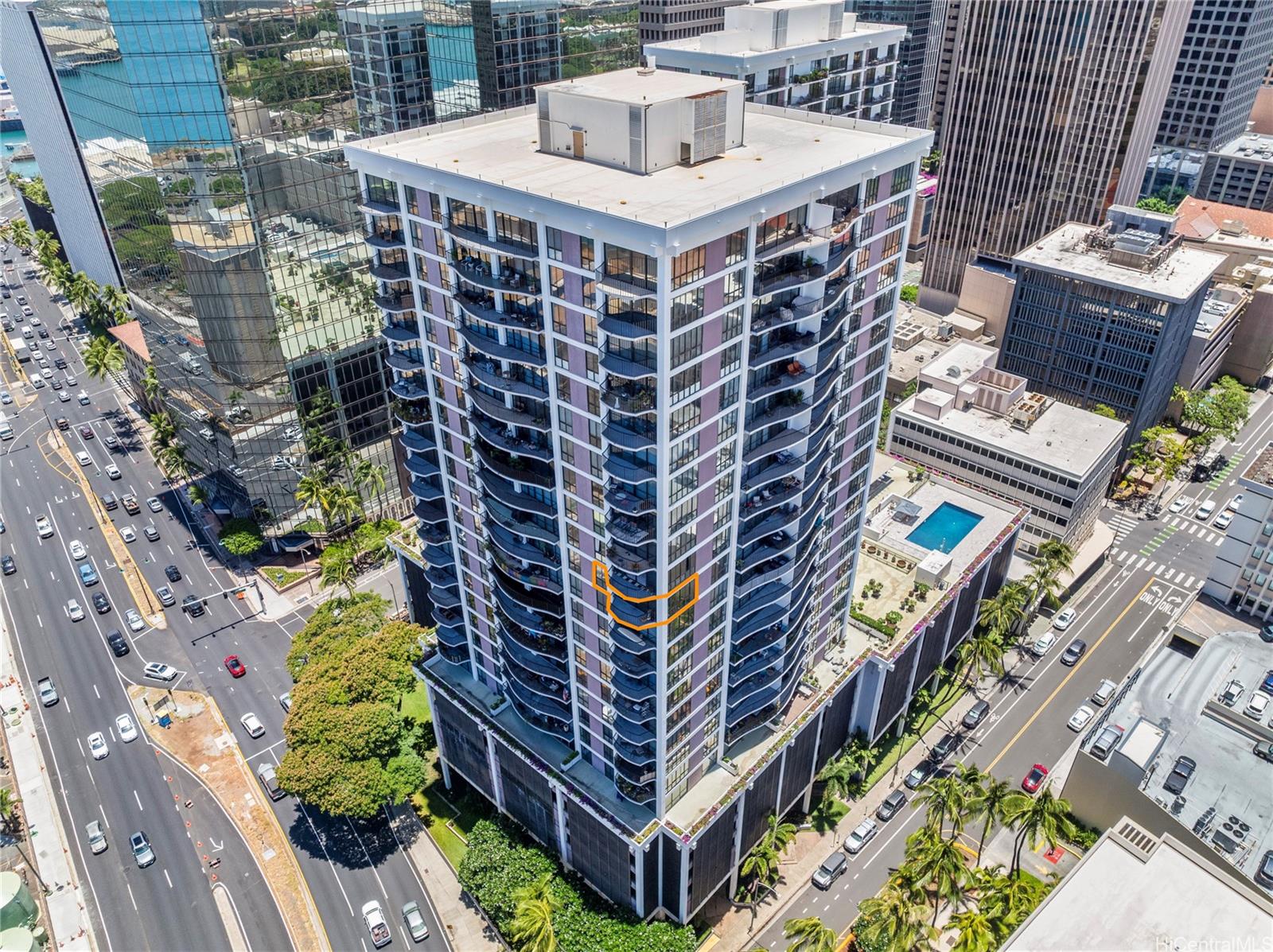 Harbor Square condo # 1709, Honolulu, Hawaii - photo 24 of 25