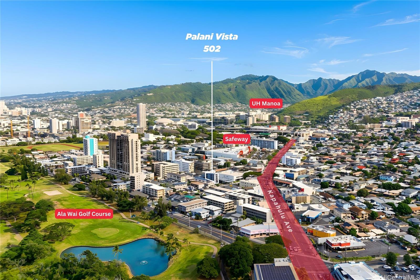 Palani Vista condo # 502, Honolulu, Hawaii - photo 4 of 21