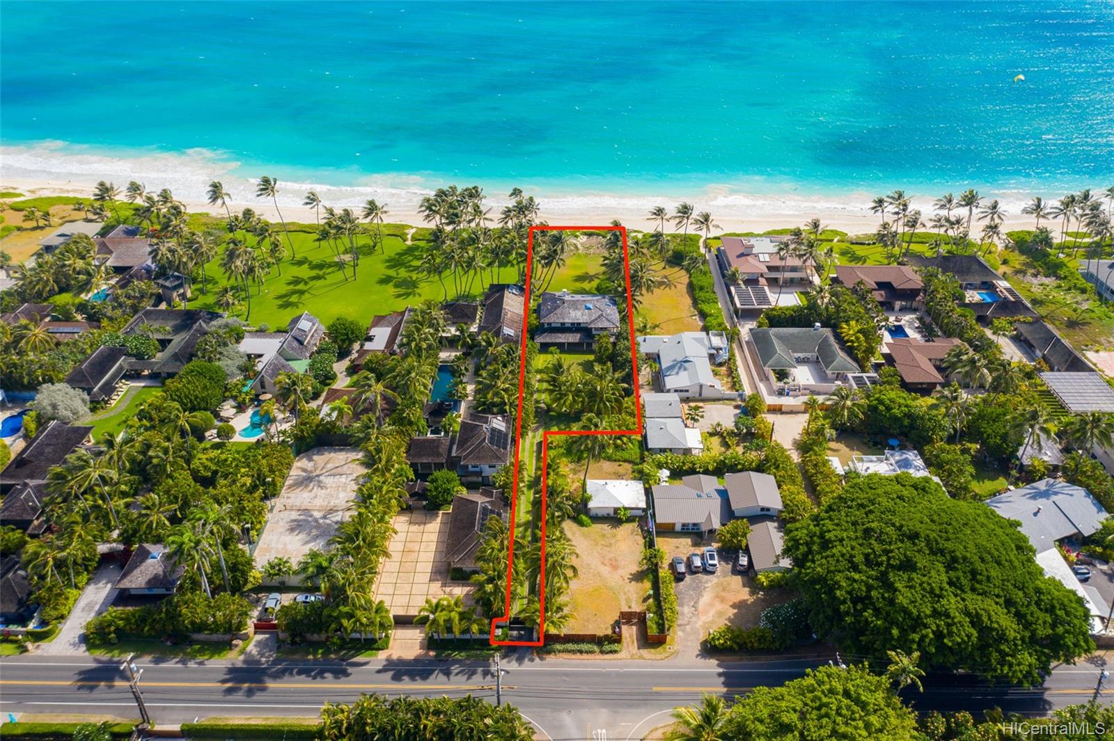 76 Kalaheo Ave , Kailua, Hi 96734 Beachside home Kailua