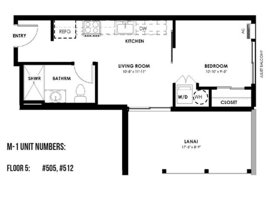 The Block 803 Waimanu condo # 512, Honolulu, Hawaii - photo 18 of 19