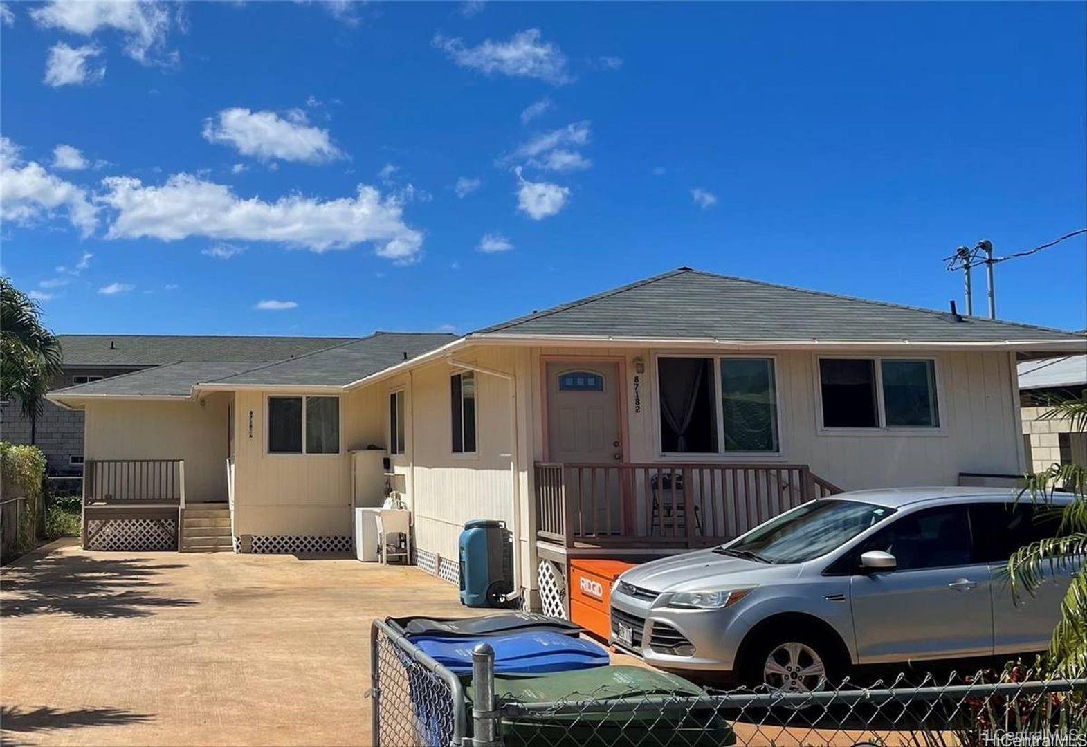 87182 Holopono Street B Waianae Hawaii Rental