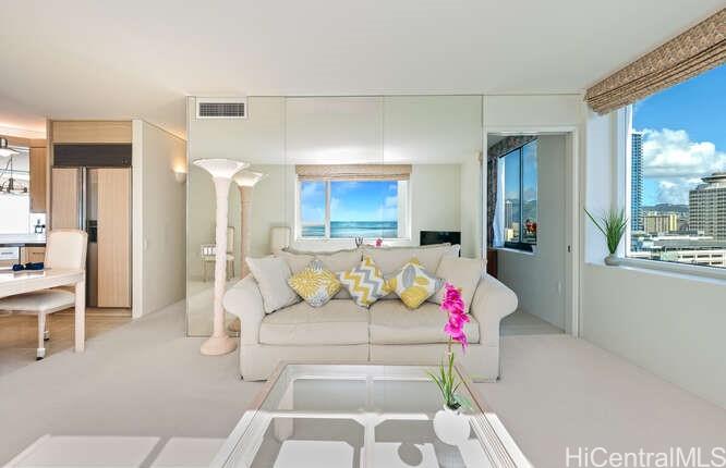 Hawaiki Tower condo # 1508, Honolulu, Hawaii - photo 3 of 15