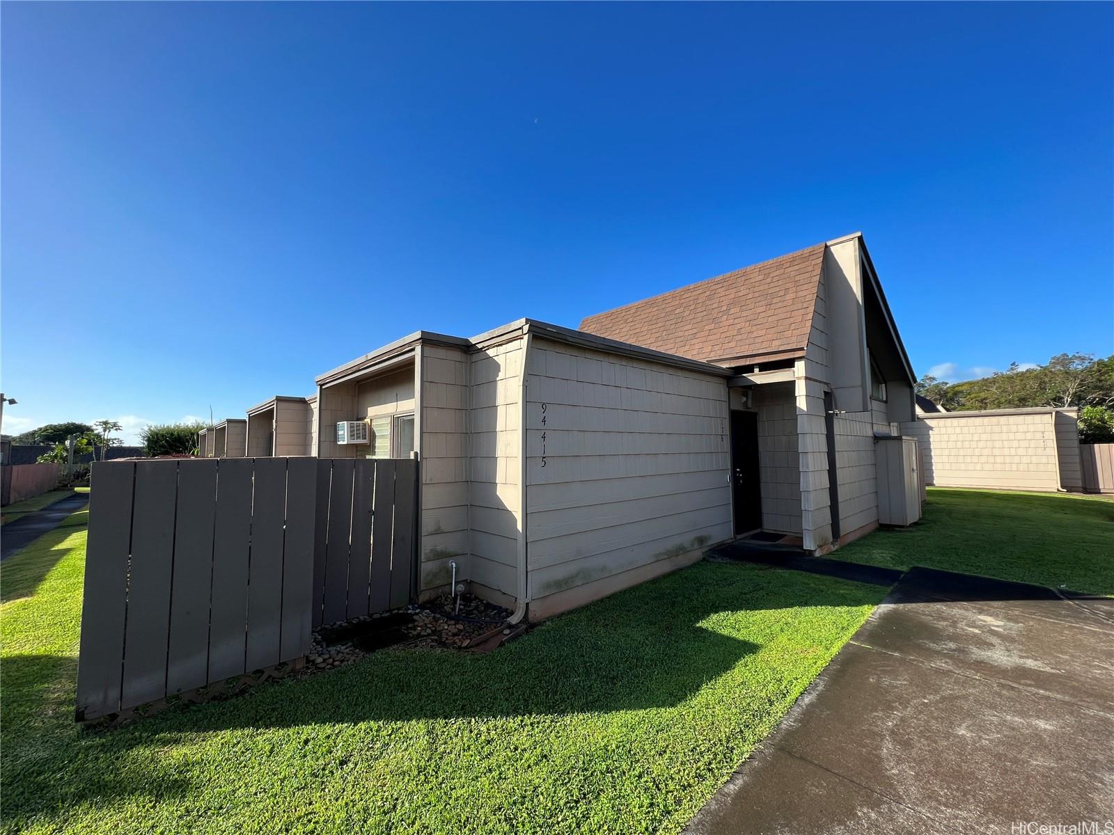 94415 Keaoopua Street 176 Mililani Hawaii Rental
