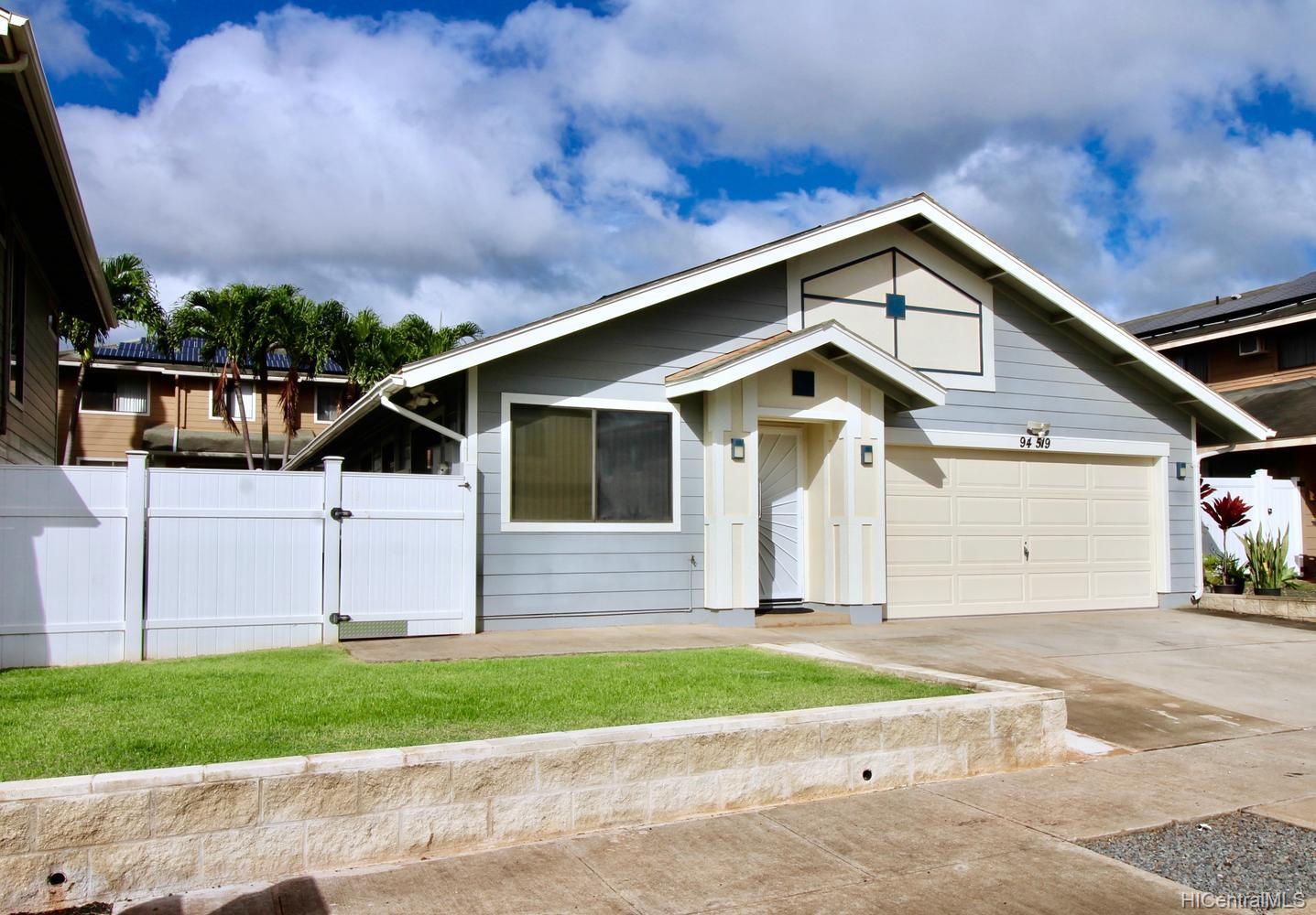 94519 Mehame Place , Waipahu house for sale Royal Kunia Waipahu