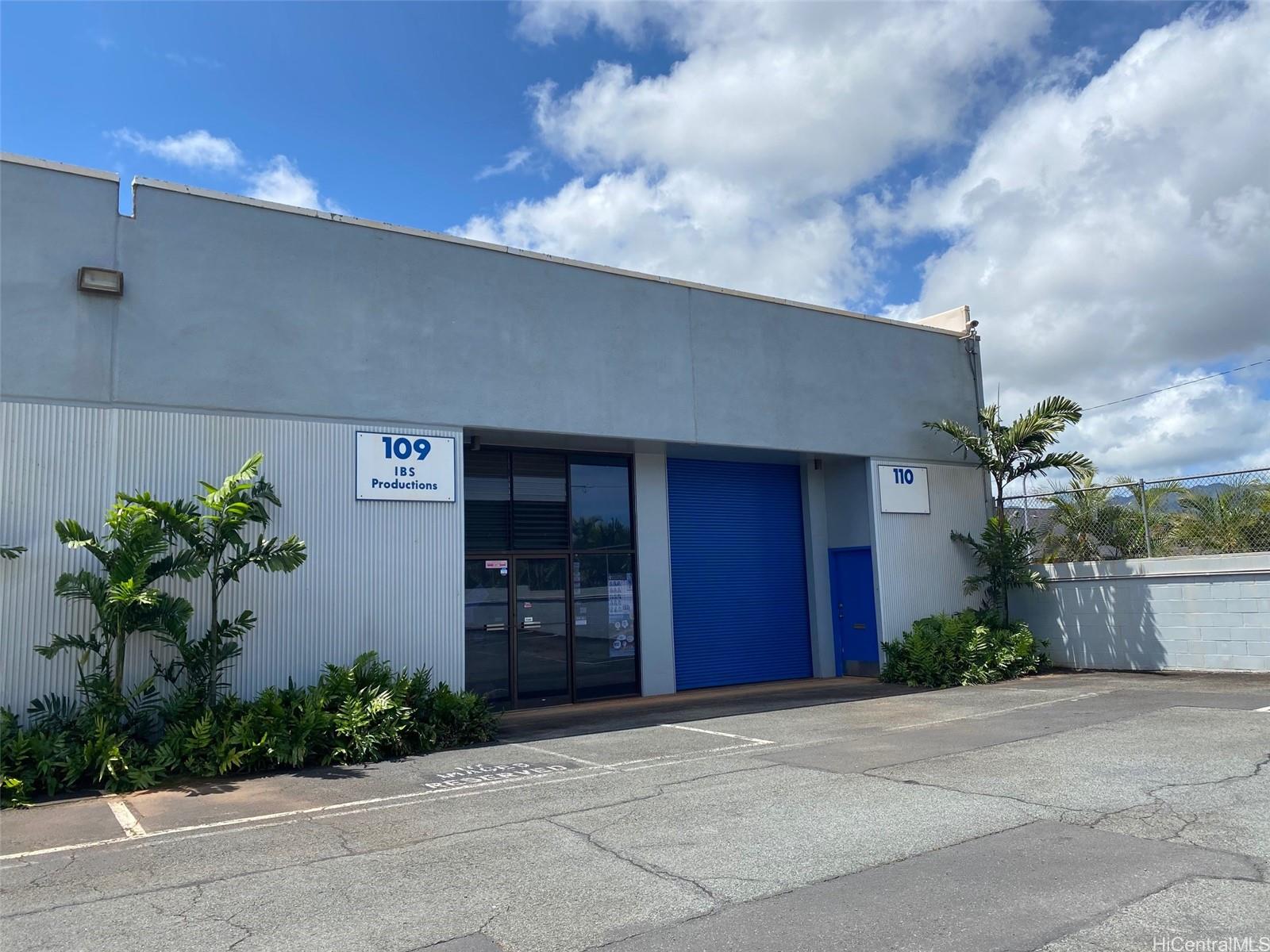 94529 Ukee Street 110 Waipahu Hawaii Rental Ukee Industrial Court
