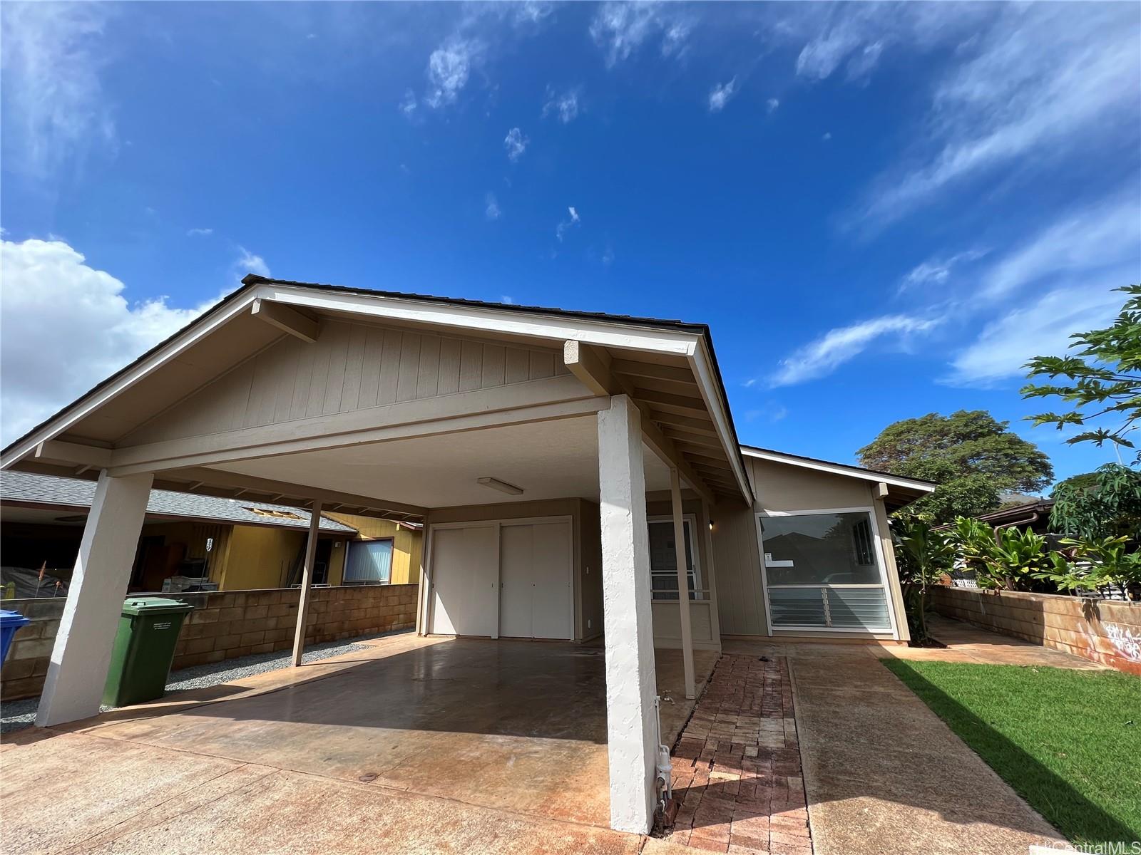 94714 Kamalo Street Waipahu Hawaii Rental