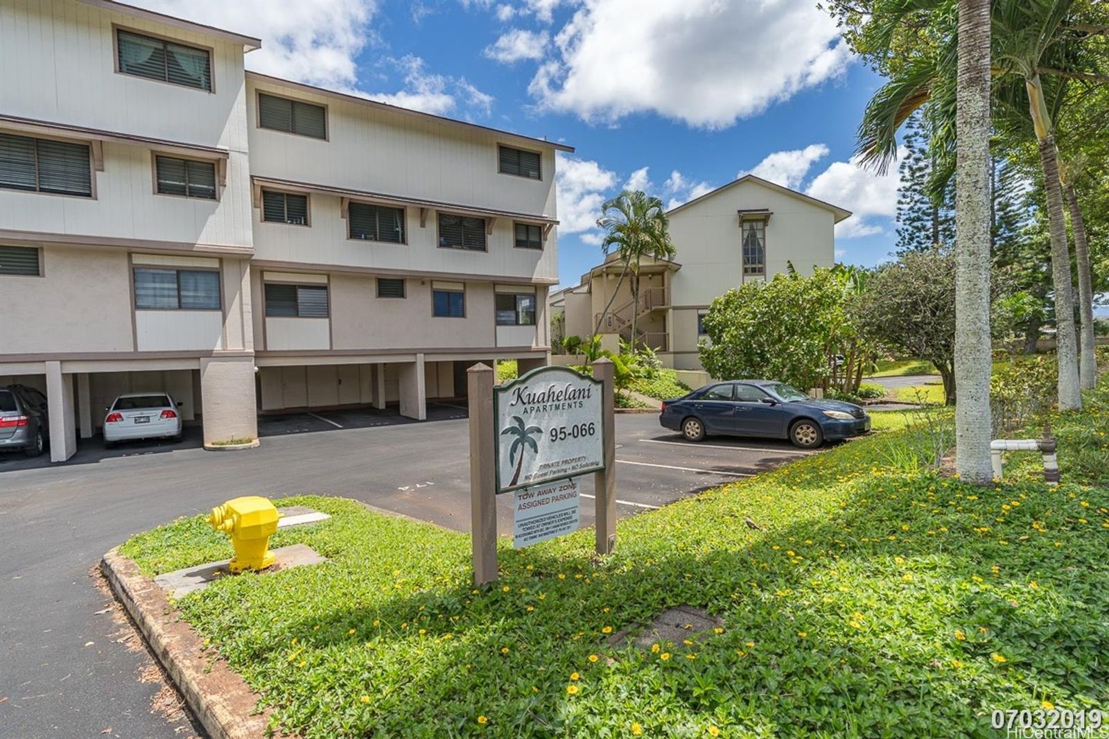 95066 Hokuiwa Street 231 Mililani Hawaii Rental Kuahelani Apts