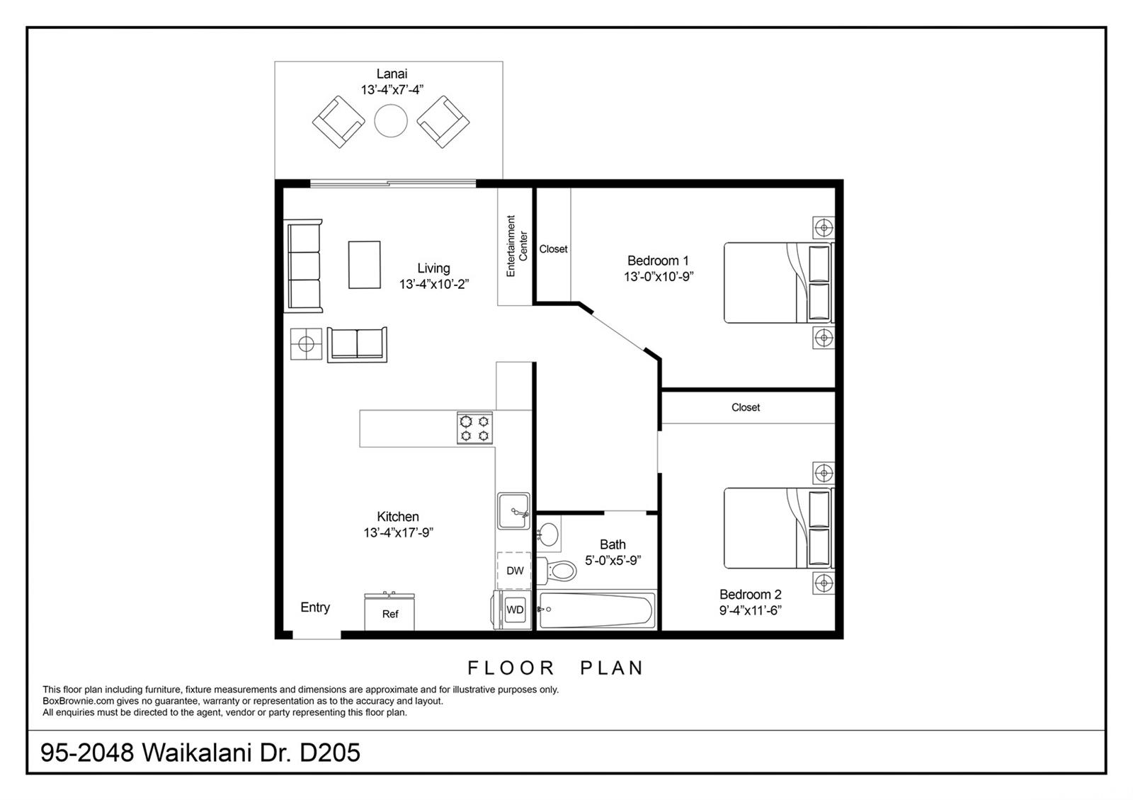 Ridgecrest-Melemanu condo # D205, Mililani, Hawaii - photo 21 of 21