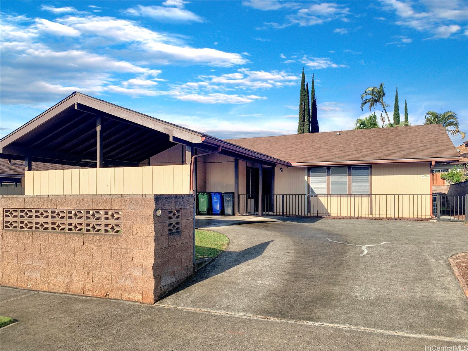 95737 Makaunulau Street Mililani Hi Rental Mililani Area