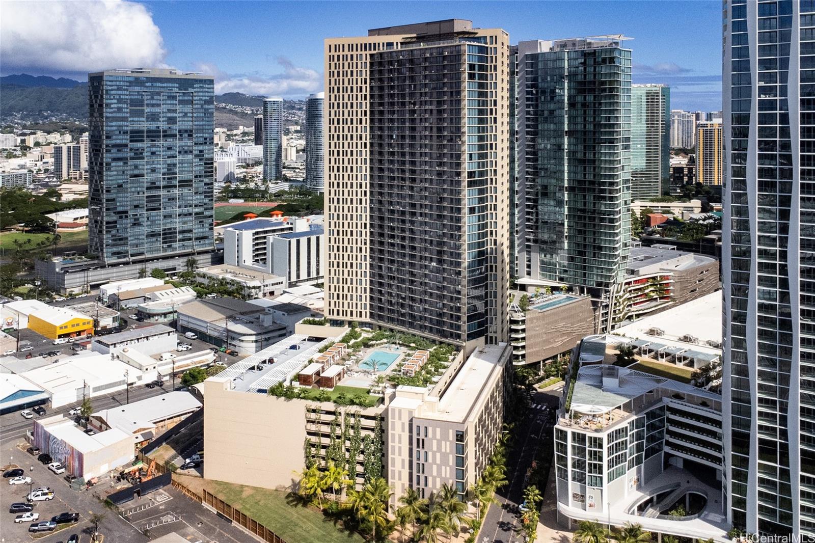 Aalii 2604, 987 Queen Street, Honolulu Kakaako condo For sale