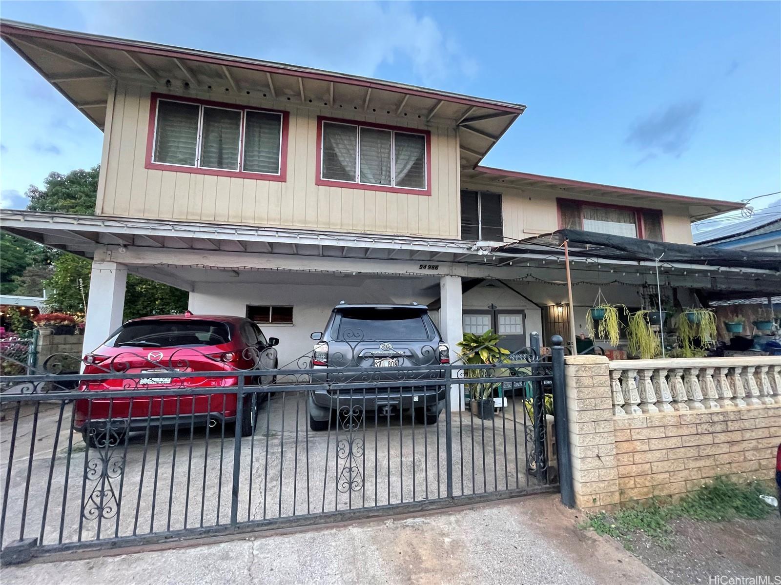 202108953 Waipahulower, Waipahu ,Hi 96797 home Sold