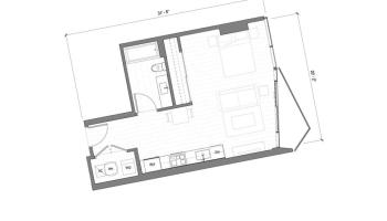 Muse Honolulu condo # 1811, Honolulu, Hawaii - photo 3 of 11