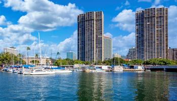 Yacht Harbor Towers condo # 3600, Honolulu, Hawaii - photo 2 of 16