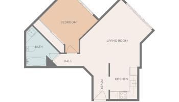 Liliuokalani Gardens condo # I2004, Honolulu, Hawaii - photo 6 of 23