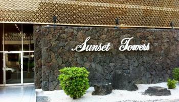 Sunset Towers condo #1405, Honolulu, Hawaii - photo 0 of 17 Sunset Towers condo #1405, Honolulu, Hawaii - photo 0 of 17