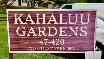 Kahaluu Gardens condo # B101, Kaneohe, Hawaii - photo 2 of 16